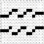 0118 25 Ny Times Crossword 18 Jan 25, Saturday   Nyxcrossword For Felt In The Christmas Spirit Nyt Crossword