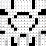 0429 25 Ny Times Crossword 29 Apr 25, Tuesday   Nyxcrossword In Bank With A Christmas Price Index Crossword