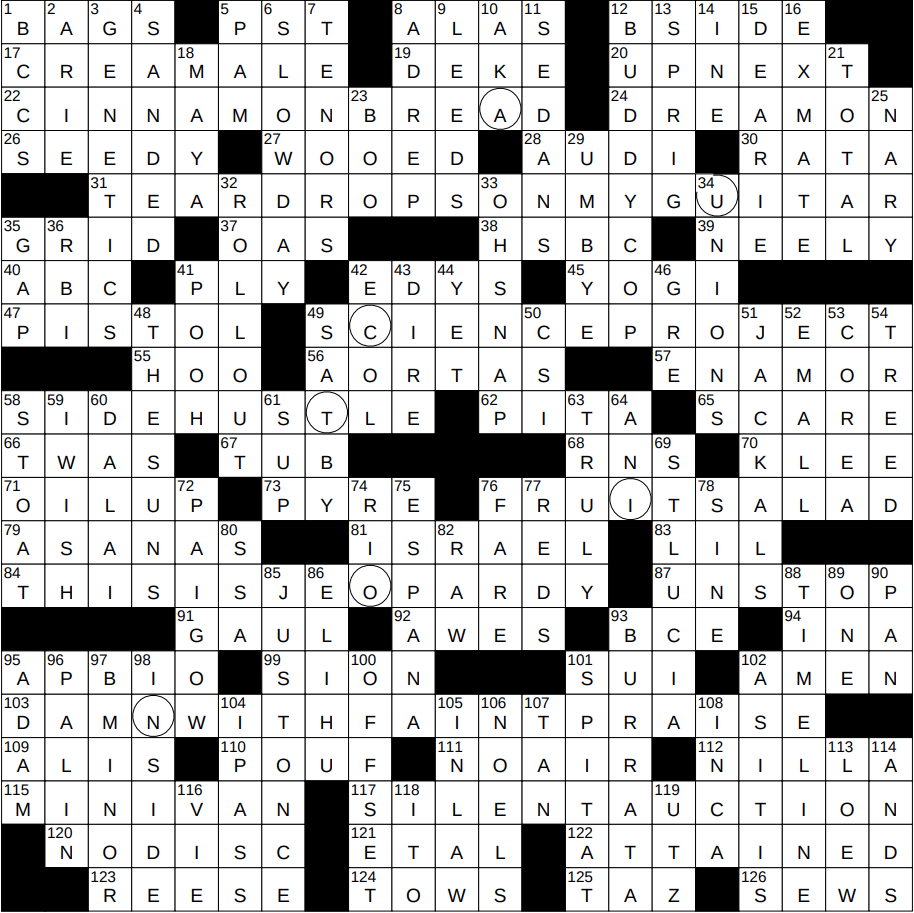 0609-24 Ny Times Crossword 9 Jun 24, Sunday - Nyxcrossword for Christmas Poem Opener Nyt Crossword