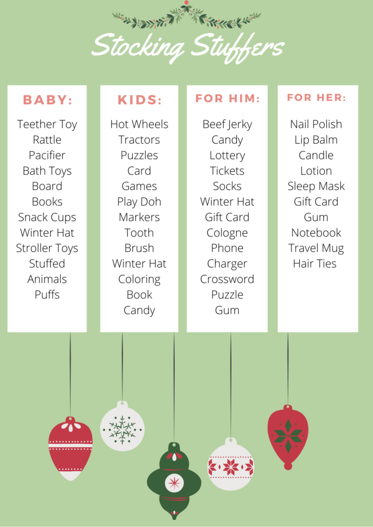 Christmas Stocking Stuffer Crossword Christmas Stocking Stuffer Crossword