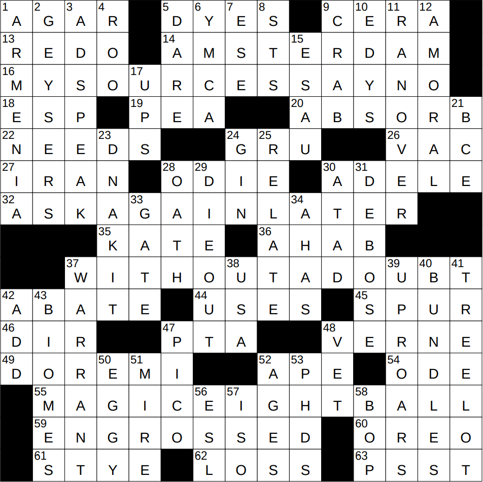 1008 25 ny times crossword 8 oct 25 wednesday nyxcrossword throughout source of some halloween and christmas traditions crossword 1008-25 Ny Times Crossword 8 Oct 25, Wednesday - Nyxcrossword throughout Source Of Some Halloween And Christmas Traditions Crossword