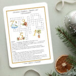 12 Days Of Christmas Crossword Puzzles (Free Printable)   Once With Regard To Traditional Christmas Decoration Crossword
