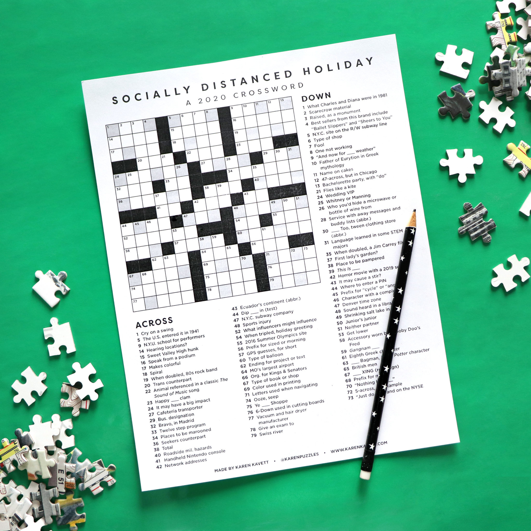 2020 christmas crossword karen kavett intended for christmas party nyt crossword 2020 Christmas Crossword - Karen Kavett intended for Christmas Party Nyt Crossword