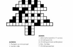 7 Crossword Puzzle Ideas | Crossword, Christmas Crossword inside Christmas Dinner Centerpiece Crossword