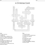 A Christmas Carol Crossword Printable In Christmas Carol Starter Crossword
