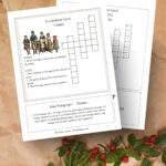 A Christmas Carol Crossword Puzzles (Free To Print)   Once Upon A Regarding A Christmas Carol By Charles Dickens Crossword Puzzle
