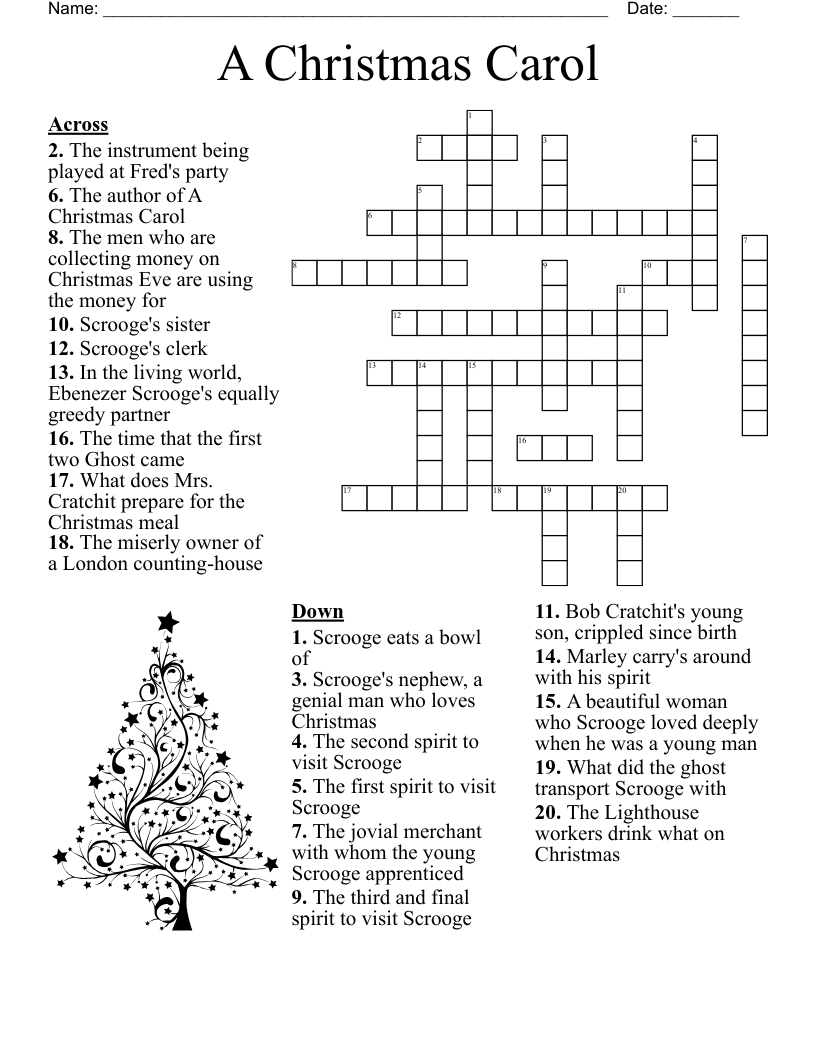 a christmas carol f gaines play version crossword wordmint for christmas eve visitor crossword A Christmas Carol (F. Gaines Play Version) Crossword - Wordmint for Christmas Eve Visitor Crossword