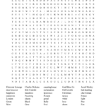 A Christmas Carolcharles Dickens Word Search   Wordmint With Regard To A Christmas Carol By Charles Dickens Crossword Puzzle