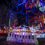 A Light Display With Many, But Not All, Glowing Reviews   The New Throughout Christmas Lights Site Crossword