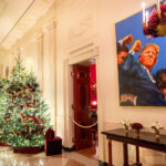 A Pared Back White House Christmas — With A Trump Lego Portrait Regarding Christmas At The White House Crossword Answer Key