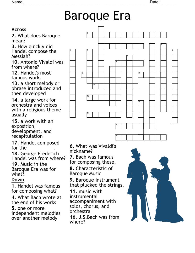And A Happy New Year Crossword - Wordmint pertaining to Bach Wrote One For Christmas Crossword