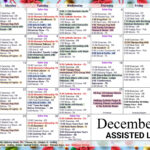 Assisted Living Calendar — Assisted Living At The Inn At Bear Trail Pertaining To 12 Days Of Christmas Musician Crossword
