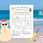 Aussie Christmas Crossword Puzzle, Australian Christmas Party With Post Christmas Event Crossword Clue