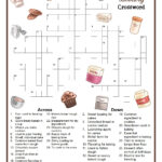 Baking Crossword Puzzle Regarding Christmas Baked Goods Crossword Clue