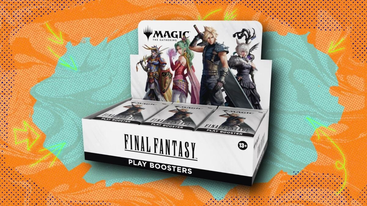 Best Magic: The Gathering — Final Fantasy Play Booster Box Play intended for Christmas Concert Booster Crossword Clue
