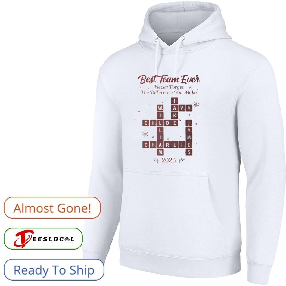 best team ever scrabble for christmas 2025 shirt hoodie sweater for tiny bells added to a christmas sweater crossword Best Team Ever Scrabble For Christmas 2025 Shirt, Hoodie, Sweater for Tiny Bells Added To A Christmas Sweater Crossword