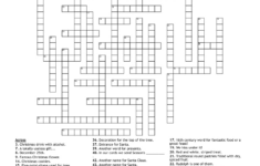 Big Christmas Crossword Puzzle! - Wordmint intended for Large Print Christmas Crossword Puzzle