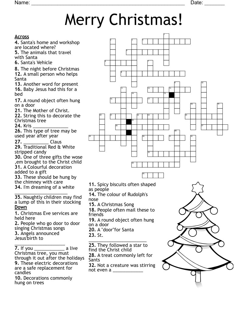 big christmas crossword puzzle wordmint throughout christmas crossword online free Big Christmas Crossword Puzzle! - Wordmint throughout Christmas Crossword Online Free