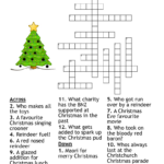 Big Christmas Crossword Puzzle!   Wordmint Throughout Giant Christmas Crossword Puzzle