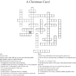 Christmas Carol Crossword Clue 4 Letters For Christmas Carol Whose Titular Flower Symbolizes Mary Crossword Clue