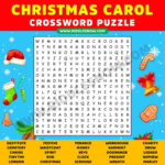 Christmas Carol Crossword Puzzles With Answer Keys   Riddles Now With Marley Of A Christmas Carol Crossword Clue