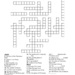Christmas Carol Crossword   Wordmint In Christmas Carol Crossword Puzzle Answer Key