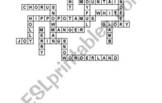 Christmas Carols And Songs Crossword - Esl Worksheetenglishchris in Listen to Christmas Carols Crossword