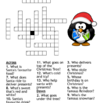 Christmas Cross Word Puzzle   Wordmint Inside He Hates Christmas Crossword Clue