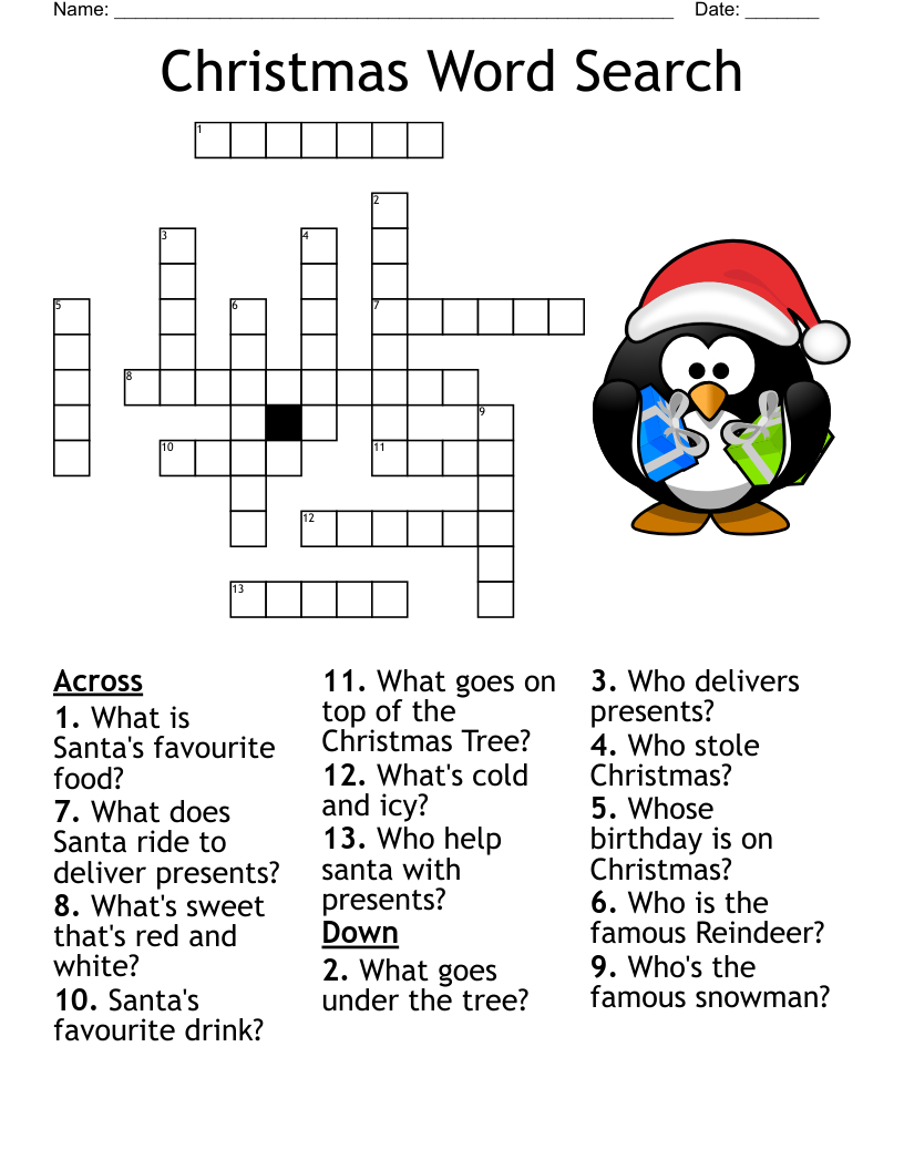 christmas cross word puzzle wordmint inside he hates christmas crossword clue Christmas Cross Word Puzzle - Wordmint inside He Hates Christmas Crossword Clue