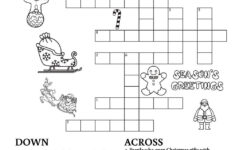Christmas Crossword • Beeloo Printable Crafts And Activities For Kids in Christmas Song Crossword Clue 5 Letters
