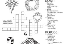 Christmas Crossword • Beeloo Printable Crafts And Activities For Kids regarding Some Christmas Cakes Crossword Clue