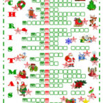 Christmas Crossword Crossword: English Esl Worksheets Pdf & Doc Pertaining To Christmas Crossword Worksheets