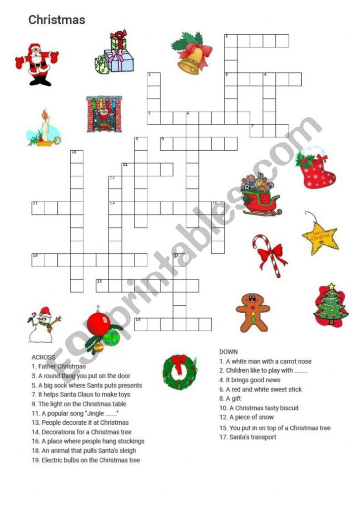 Like a Good Christmas Crossword