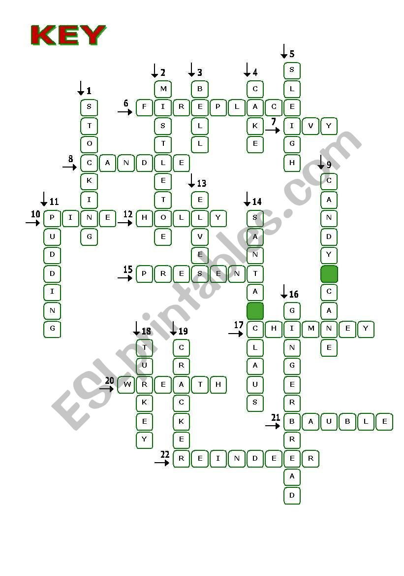 christmas crossword esl worksheettecus for christmas words crossword answer key Christmas Crossword - Esl Worksheettecus for Christmas Words Crossword Answer Key
