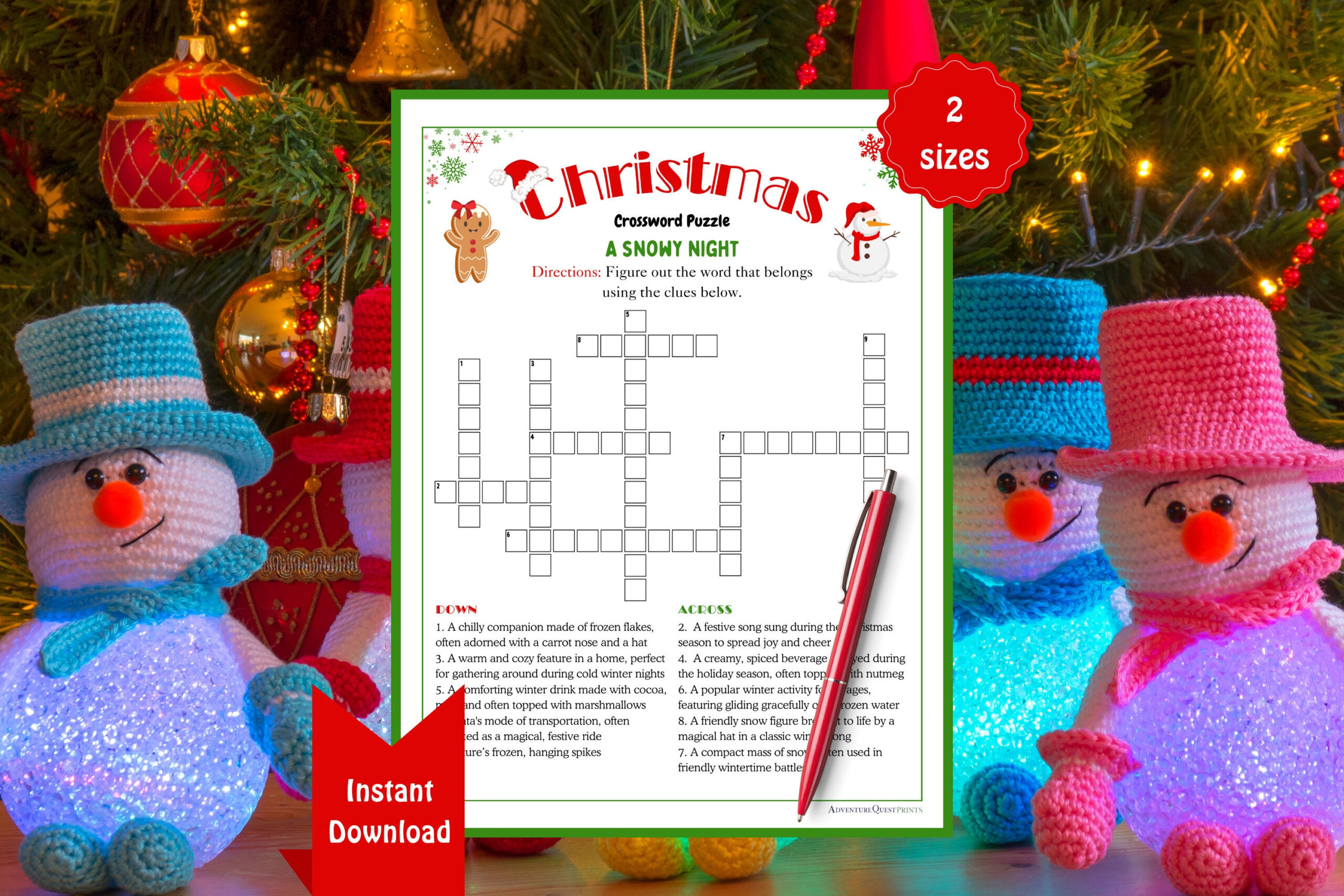 christmas crossword puzzle christmas activity sheet holiday with material for christmas tree snow crossword clue scaled Christmas Crossword Puzzle | Christmas Activity Sheet | Holiday with Material For Christmas Tree Snow Crossword Clue