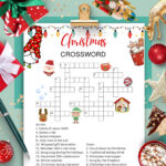 Christmas Crossword Puzzle, Christmas Games Kids, Family Christmas Regarding Christmas Topper Crossword Clue