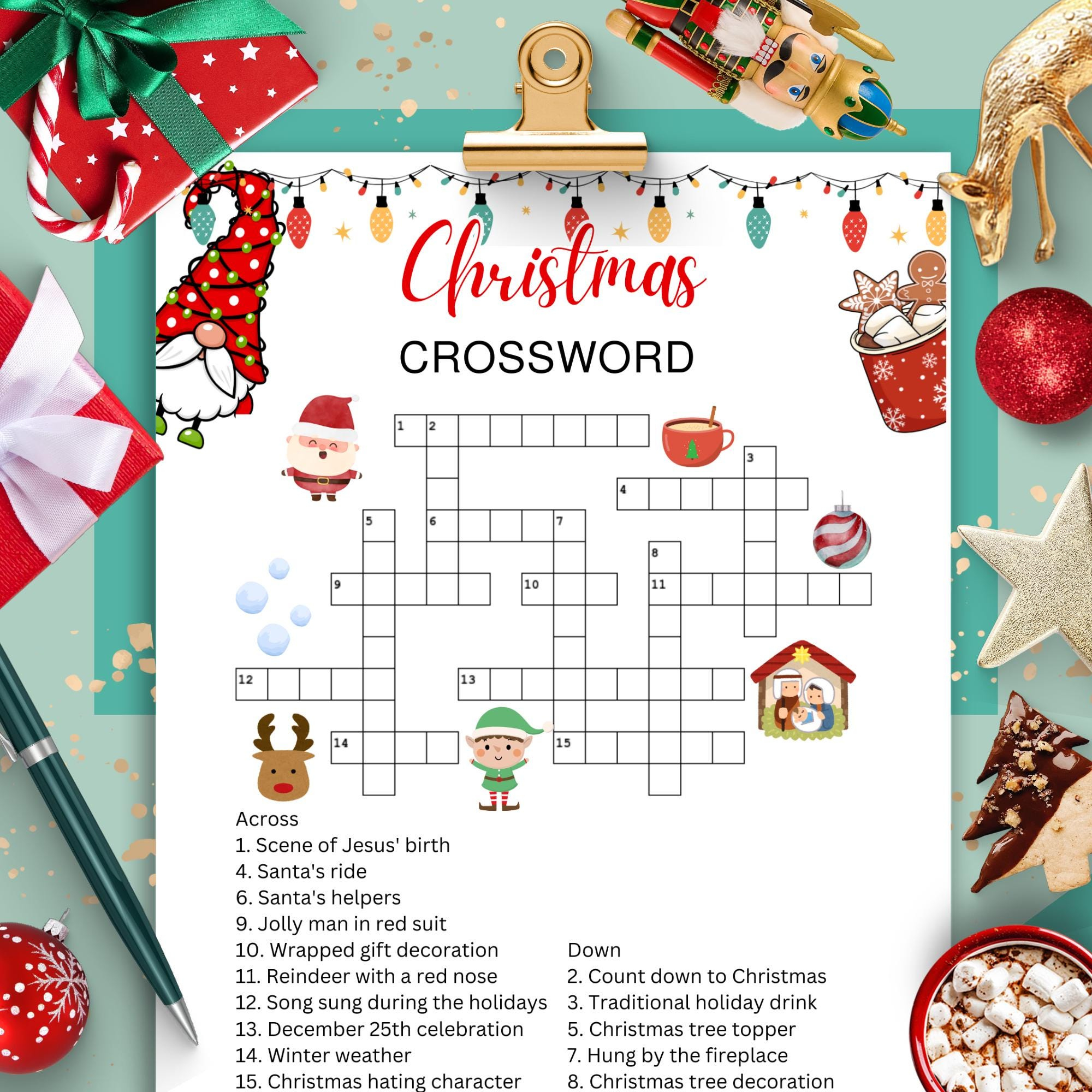 christmas crossword puzzle christmas games kids family christmas regarding christmas topper crossword clue Christmas Crossword Puzzle, Christmas Games Kids, Family Christmas regarding Christmas Topper Crossword Clue