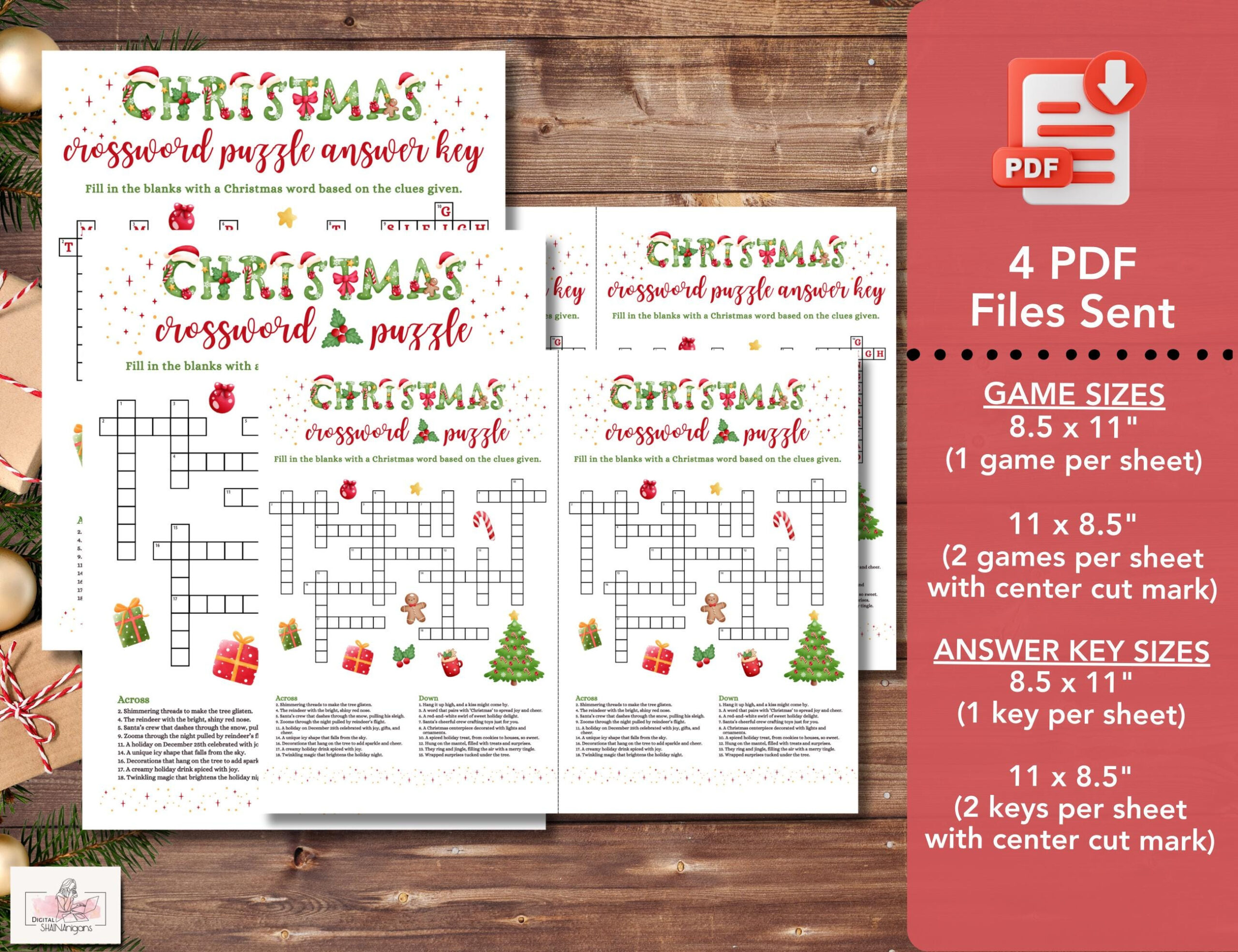 christmas crossword puzzle game printable for kids and adults with it might get decorated at christmas crossword scaled Christmas Crossword Puzzle Game Printable For Kids And Adults with It Might Get Decorated At Christmas Crossword
