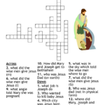 Christmas Crossword Puzzle   Wordmint With Free Printable Religious Christmas Crossword Puzzle