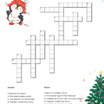 Christmas Crossword Puzzles (Christmas In July)   Mom Does Reviews With Christmas In July Crossword