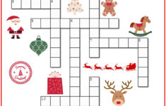 Christmas Crossword Puzzles Online throughout Crossword Puzzle Christmas Online