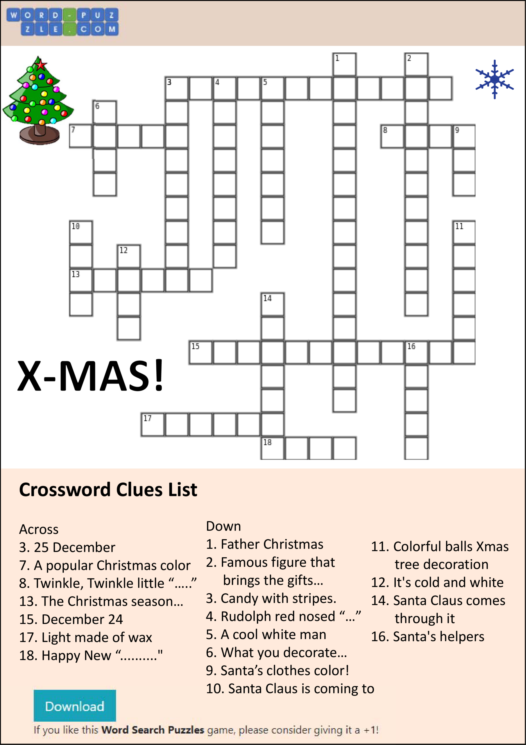 christmas crossword templates at allbusinesstemplates throughout christmas entertainment crossword clue scaled Christmas Crossword | Templates At Allbusinesstemplates throughout Christmas Entertainment Crossword Clue