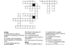 Christmas Crossword - Wordmint in Common Christmas Gifts Crossword Clue 4 Letters