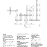 Christmas Crossword(Good Luck And Merry Christmas!)   Wordmint Regarding Like A Good Christmas Crossword