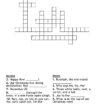 Christmas Fun! Crossword   Wordmint Intended For Fun Christmas Crossword Puzzle