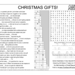 Christmas Gifts Trivia Quiz Regarding Christmas Gifts Crossword Puzzle Answers