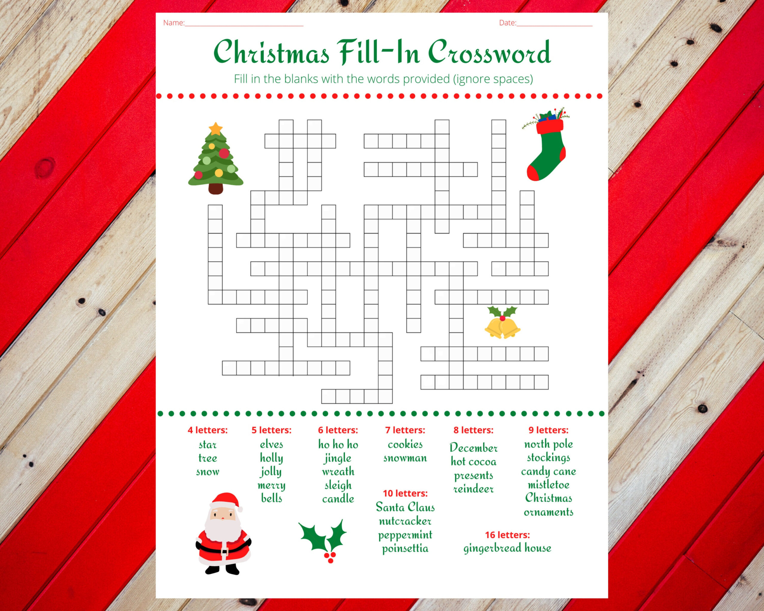 christmas holiday fill in crossword puzzle worksheet digital printable for crossword puzzle christmas online scaled Christmas Holiday Fill In Crossword Puzzle Worksheet Digital Printable for Crossword Puzzle Christmas Online