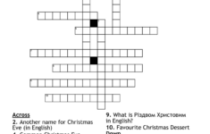 Christmas In Ukraine Crossword – Wordmint regarding Popular Christmas Time Dessert Crossword Clue