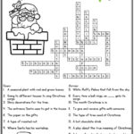 Christmas Joy Crossword Puzzle To Print   Puzzlesandplans With Christmas Joy Crossword Answer Key