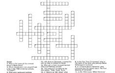 Christmas Movie Crossword - Wordmint with Christmas Movie Crossword Puzzle